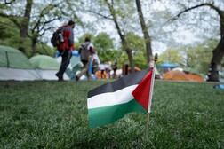 Le proteste per la Palestina, dai campus Usa all'Italia. L'immagine di una università americana