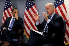 Barack Obama y su vicepresidente, Joe Biden