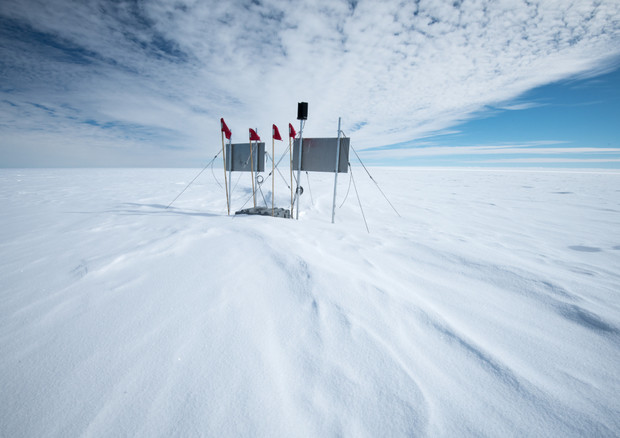 ll sito della perforazione del Lago Mercer, nascosto sotto i ghiacci antartici (fonte: Salsa) © Ansa