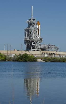 Lo shuttle Endeavour pronto al lanciio