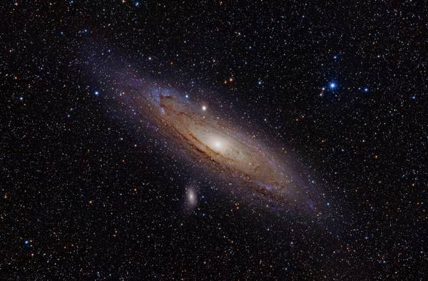 La galassia Andromeda (fonte: Adam Evans)