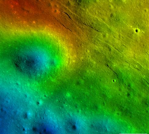 Le recenti formazioni sulla superficie lunare scoperte dalla sonda della Nasa Lro (fonte: NASA/GSFC/Arizona State University/Smithsonian Institution)