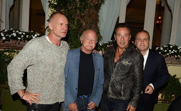 Sting, Gino Paoli, Springsteen e Pascal Vicedomini