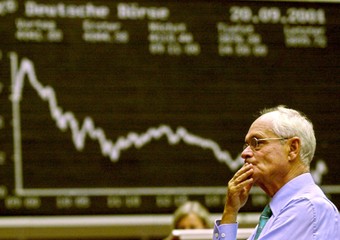 Borse europee a picco