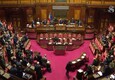 Naufragio nel Crotonese, il minuto di silenzio del Senato (ANSA)