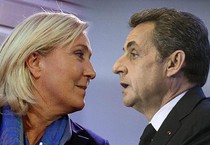 Le Pen - Sarkozy (ANSA)