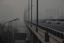 Un'autostrada in Cina