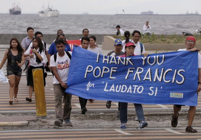 La festa degli ambientalisti a Manila (ANSA)