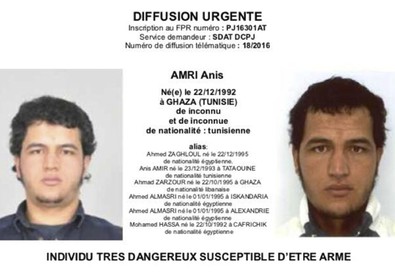 Il tunisino Anis Amri (ANSA)