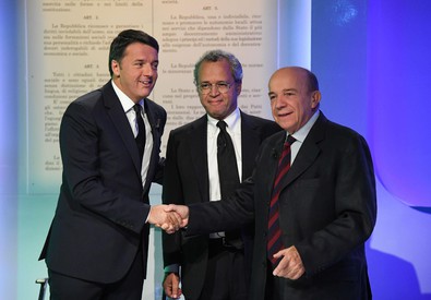 Referendum:Renzi, riforma l'ha voluta Parlamento non solo io (ANSA)