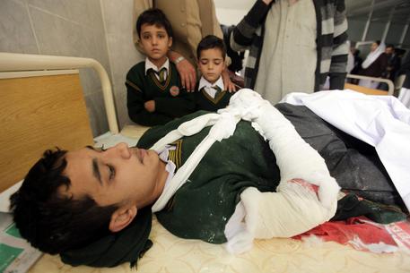 Strage in una scuola militare in Pakistan © EPA