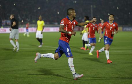 Chile Soccer Copa America Chile Ecuador © AP