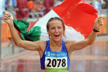 L'atleta italiana Elisa Rigaudo (archivio) © ANSA 