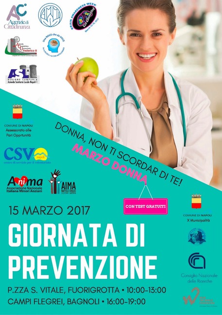 A Napoli La Giornata Della Prevenzione Campania ANSA It