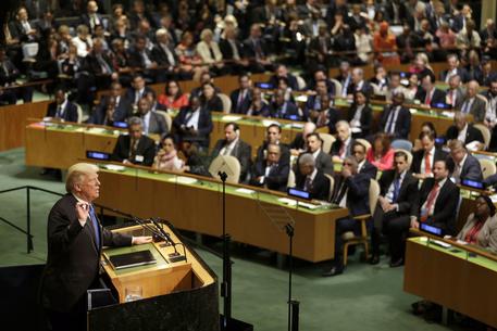 Donald Trump all'Onu © AP