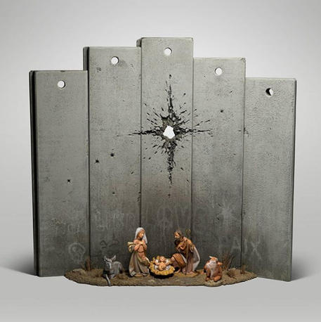 A Betlemme la 'cicatrice di Banksy