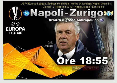 UEFA Europa League, Napoli-Zurigo © ANSA