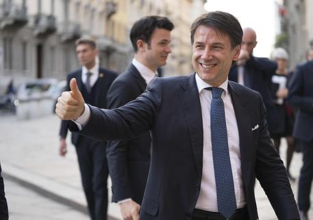 Il premier Conte a Milano © ANSA