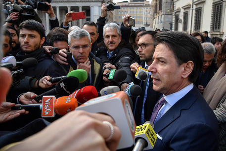 Il premier Giuseppe Conte © ANSA/ALESSANDRO DI MEO