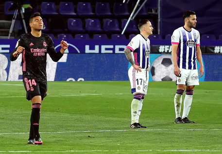 1-0 a Valladolid, il Real Madrid riapre la Liga