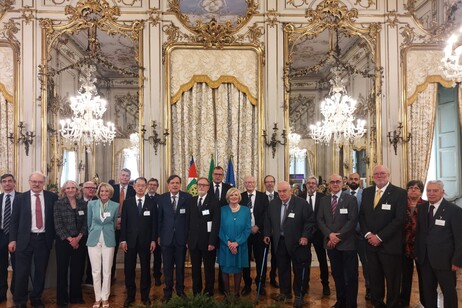 I rappresentanti delle Accademie dei Paesi del G7 al Quirinale (fonte: Mariella Di Donna)