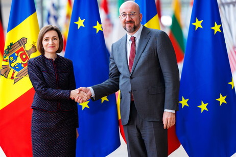 Michel vede Maia Sandu, "il futuro della Moldavia è in Europa"