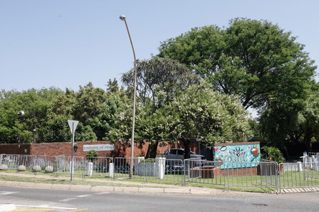 Vista de la embajada de Israel en Pretoria, Sudáfrica.