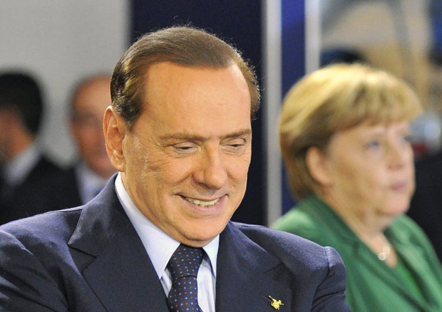 Berlusconi e Merkel (ANSA)