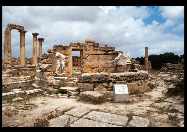 Cirene, l’Agorà; il Tempio di Demetra e Kore