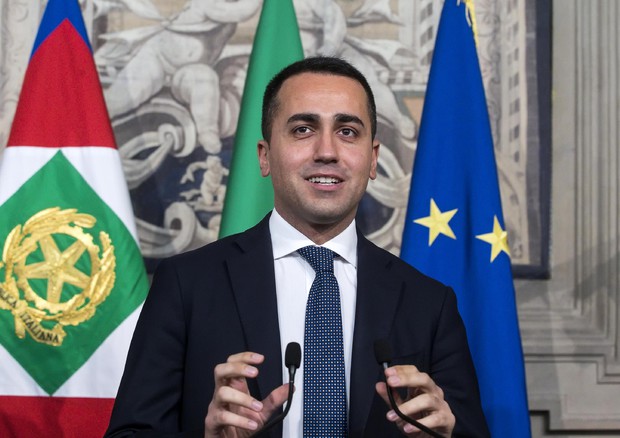 Luigi Di Maio durante le consultazioni (archivio) (ANSA)