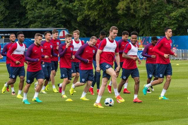 Euro 16 Nazionale Inglese In Allenamento A Chantilly Sport Ansa It