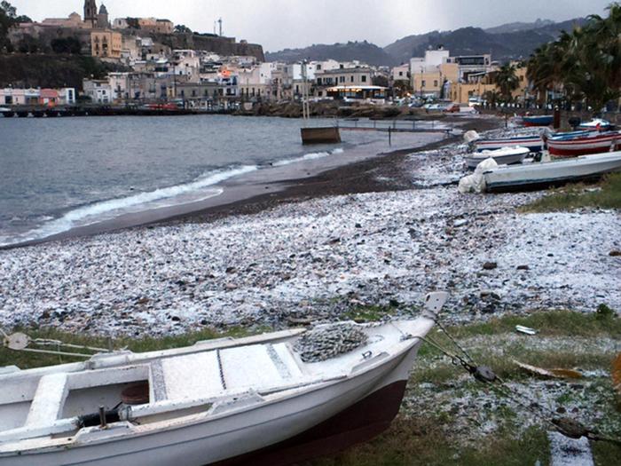 Maltempo Neve E Vento In Sicilia Sicilia Ansa It