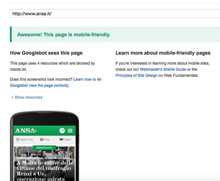 Nuovo algoritmo Google premia i siti mobile friendly