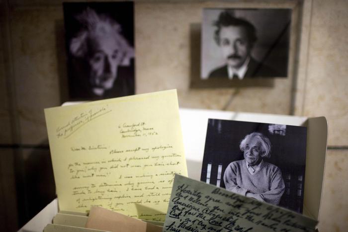 Usa All Asta Lettera Einstein Al Figlio Nord America Ansa It