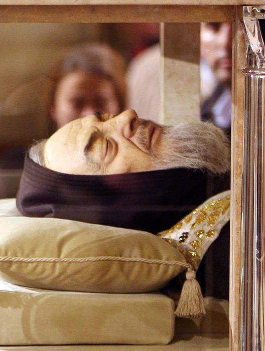 Padre Pio Remains To Rome Next Month English ANSA It