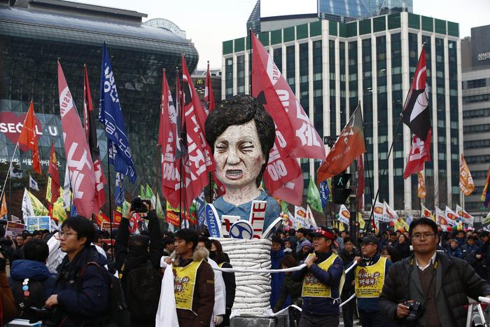 Proteste In Corea Del Sud Contro Il Presidente Park Geun Hye