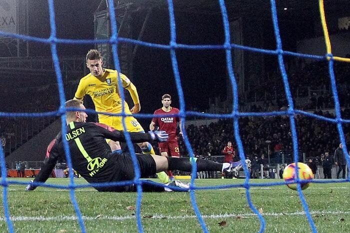 Serie A Frosinone Roma 2 3 Foto Ansa It