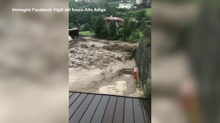 Alto Adige, Ondata Di Maltempo Con Alluvioni All'altopiano Dello ...