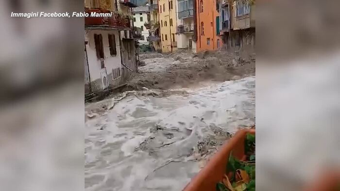 Maltempo Sull Appennino Bolognese Inondazione A Porretta Terme