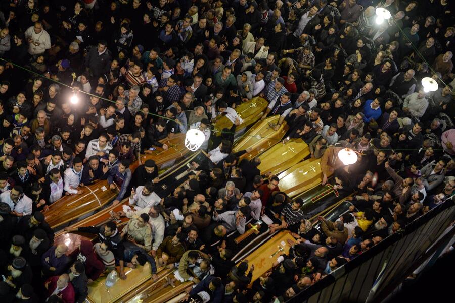 I Funerali Delle Vittime Della Strage Nella Chiesa Copta Di Tanta