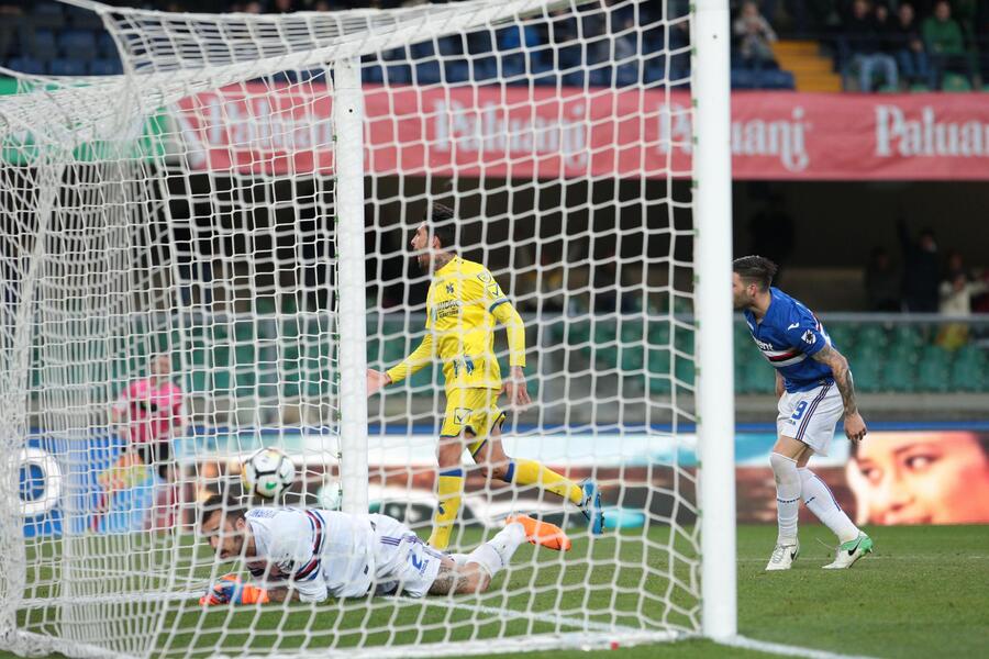 Serie A Chievo Sampdoria Foto E Pagelle Calcio Ansa It