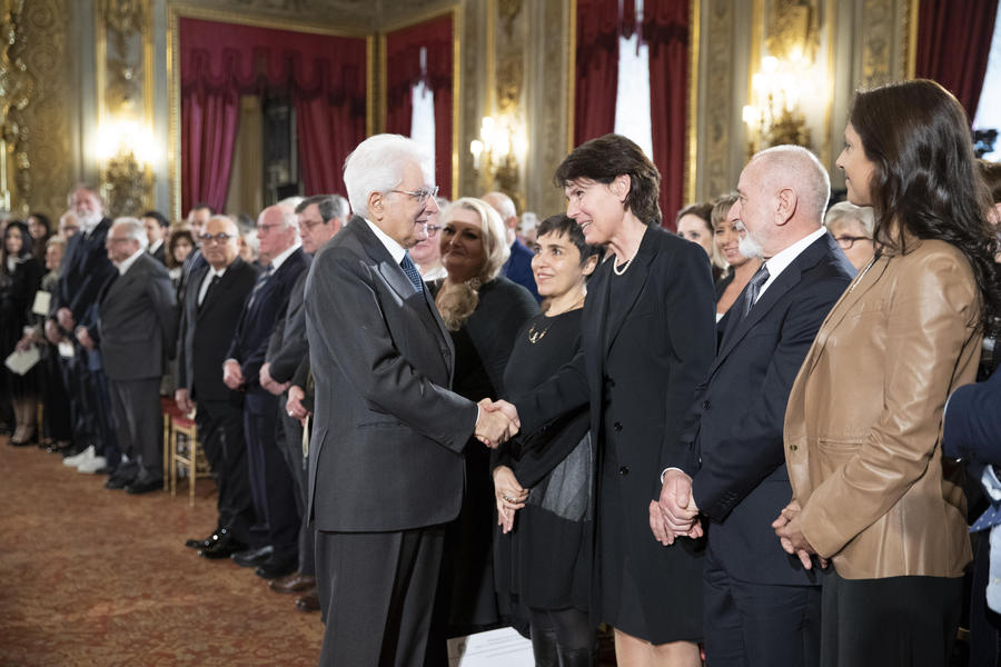 Mattarella Consegna Onorificenze Ordine Al Merito - FOTO - Primopiano ...