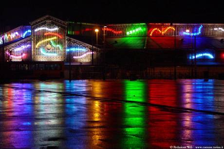 TORINO DA DOMANI ILLUMINATA DA LUCI D'ARTISTA