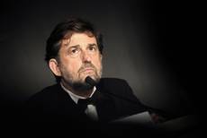 Nanni Moretti sul set per 'Mia madre'