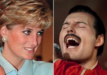 Lady Diana e Freddie Mercury