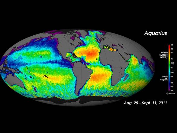 Completata La Prima Mappa Della Salinit Degli Oceani Terra E Poli