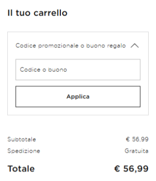 dove inserire il codice sconto mango outlet