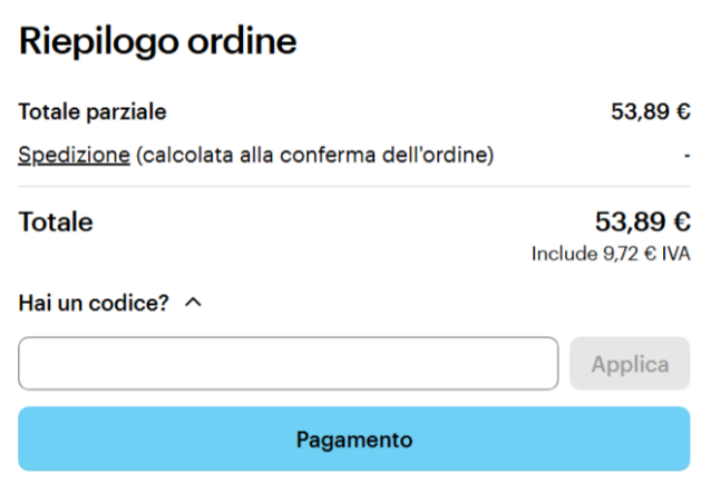 dove inserire il codice sconto vistaprint