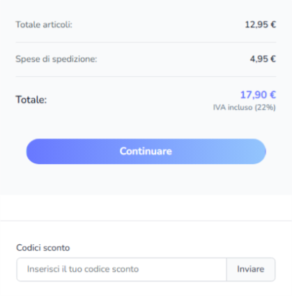 dove inserire il codice sconto wanapix