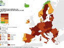 Puglia, Piemonte e Val d'Aosta in rosso scuro nelle nuove mappe Covid (ANSA)